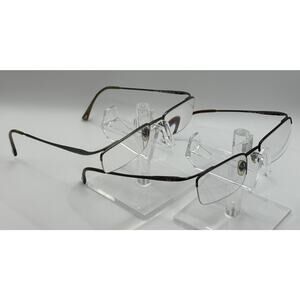 Ray-Ban RB8582 Titanium Eyeglasses Bundle Rectangular 51-19-140